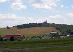 Blick zum Mückentürmchen in Fojtovice